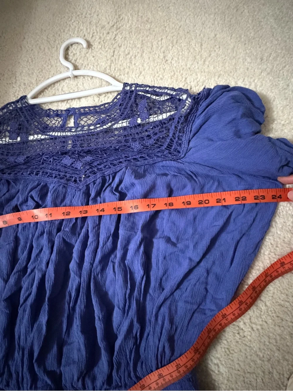 Free People breathable peasant